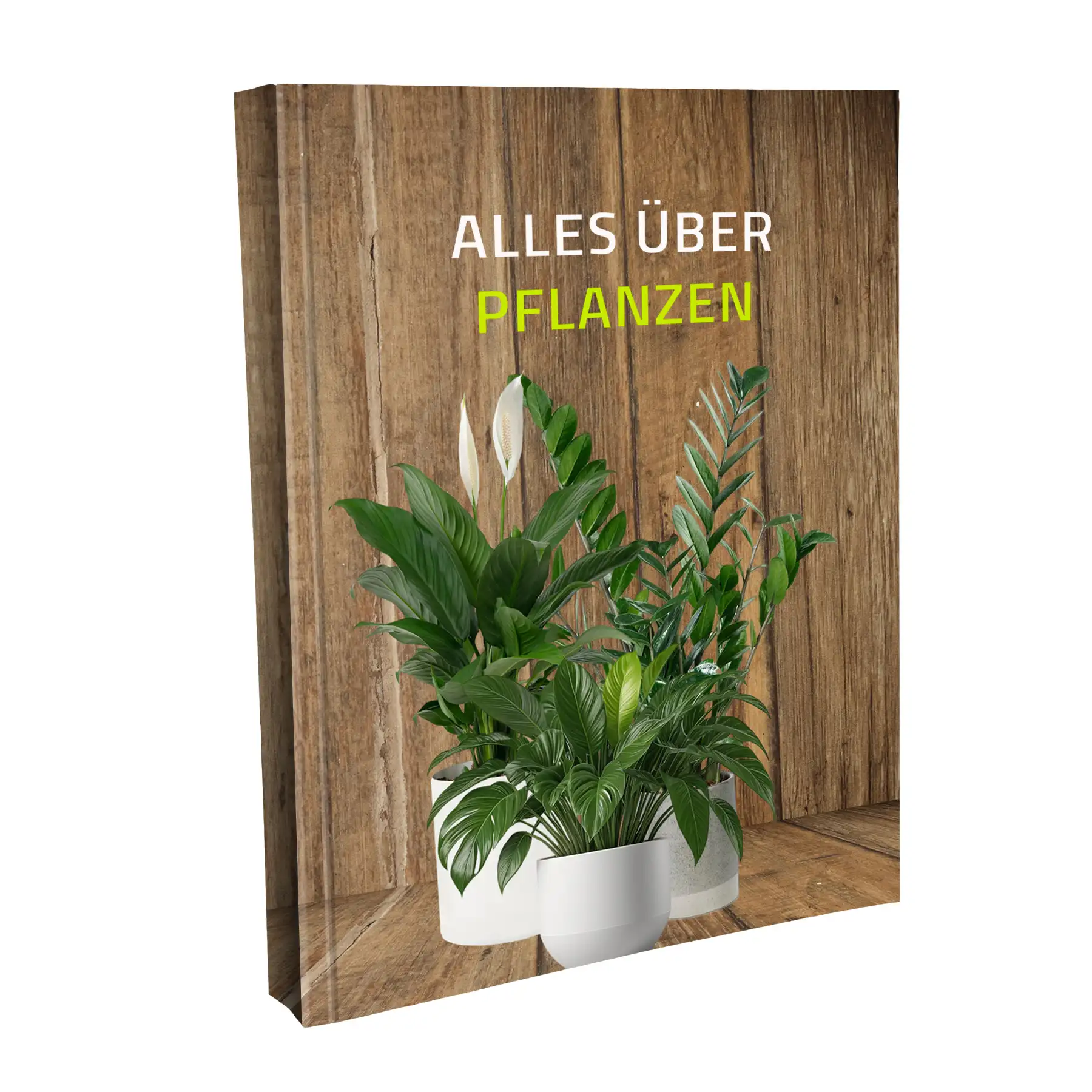 Softcover-Buch mit individuell bedrucktem Cover