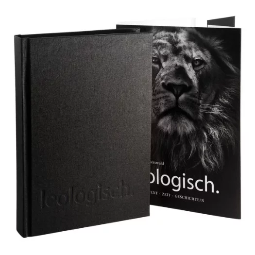 Hardcover Premium Buch mit Blindprägung und Schutzumschlag