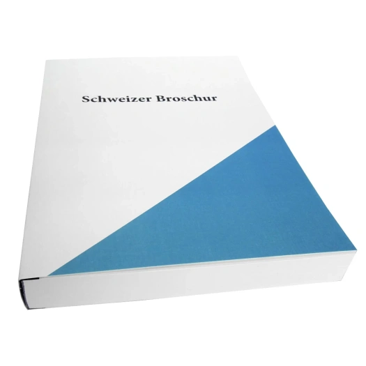 Individuell bedrucktes Softcover mit Schweizer Broschur