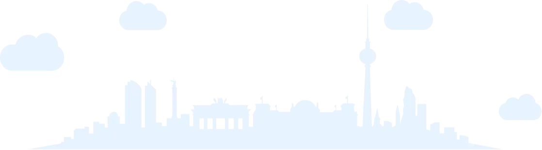 Hintergrundbild Berliner Skyline